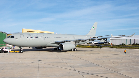 United Arab Emirates Air Force Airbus A330-243MRTT (EC-345) at  Luqa - Malta International, Malta