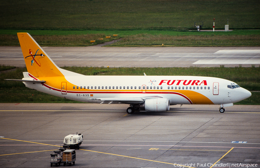 Futura International Airways Boeing 737-3Y0 (EC-635) | Photo 71834