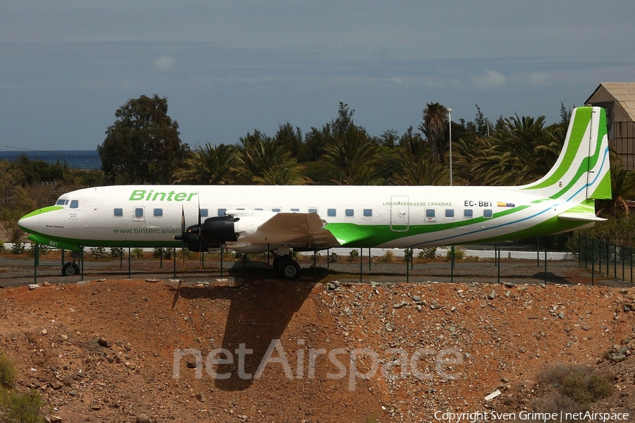 Binter Canarias Douglas DC-7C (EC-BBT) | Photo 105129