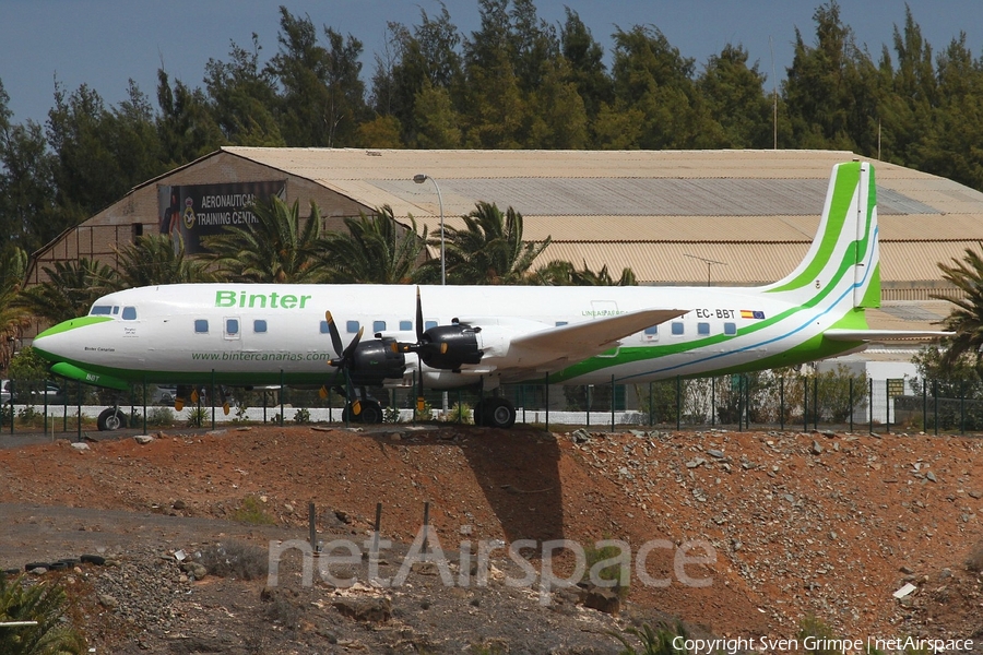 Binter Canarias Douglas DC-7C (EC-BBT) | Photo 106924