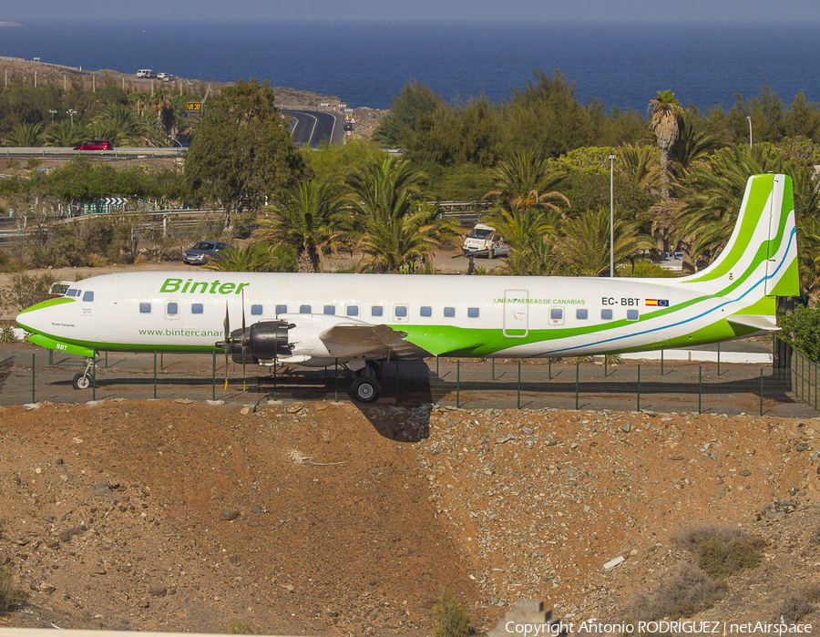 Binter Canarias Douglas DC-7C (EC-BBT) | Photo 134653