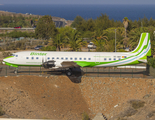Binter Canarias Douglas DC-7C (EC-BBT) at  El Berriel, Spain