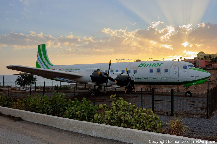 Binter Canarias Douglas DC-7C (EC-BBT) | Photo 198408