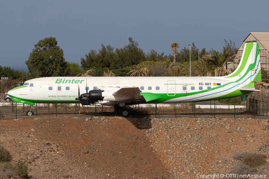 Binter Canarias Douglas DC-7C (EC-BBT) | Photo 259177
