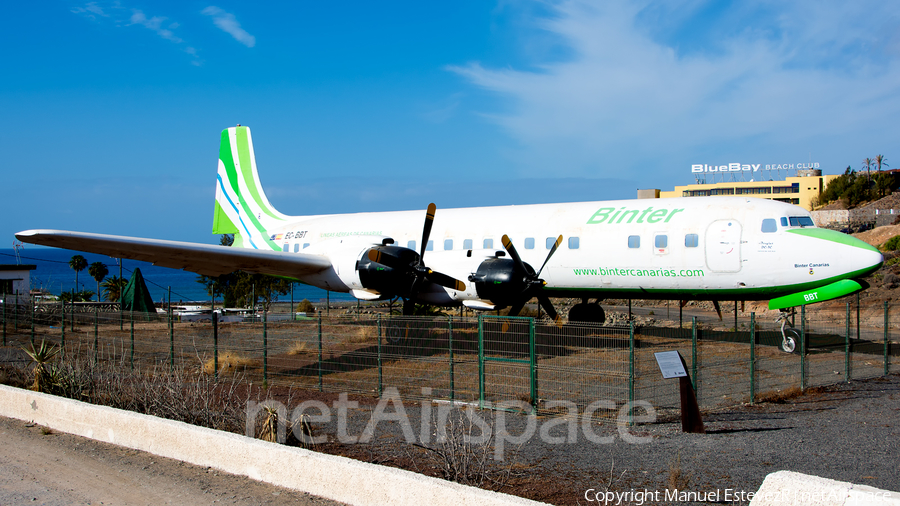 Binter Canarias Douglas DC-7C (EC-BBT) | Photo 307215