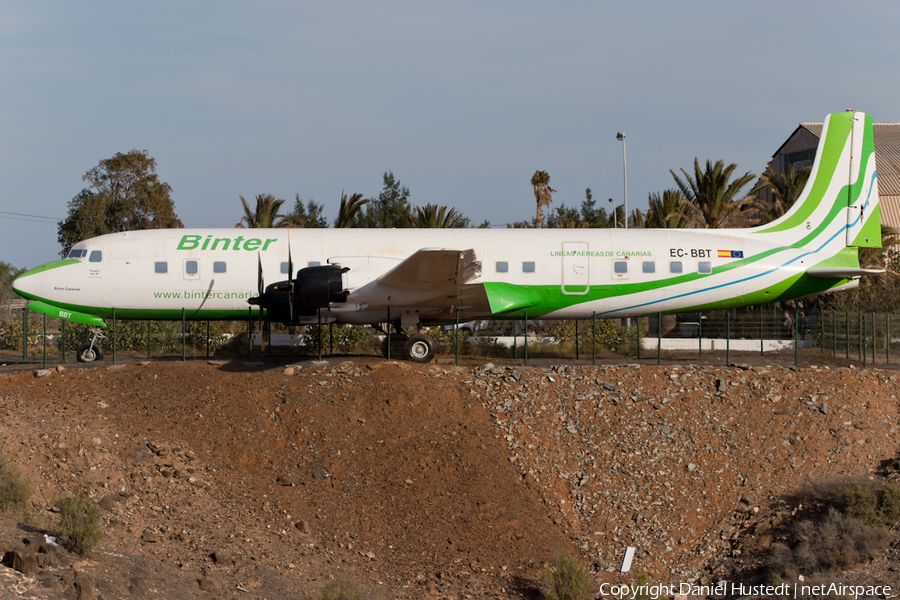 Binter Canarias Douglas DC-7C (EC-BBT) | Photo 445682