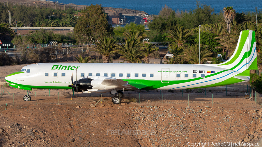 Binter Canarias Douglas DC-7C (EC-BBT) | Photo 445876
