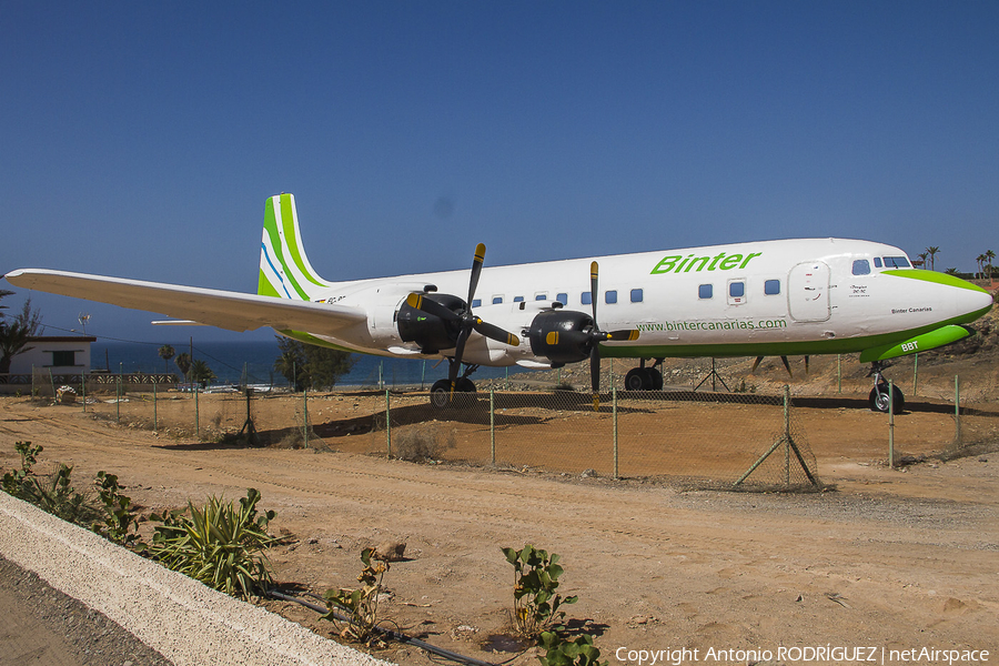 Binter Canarias Douglas DC-7C (EC-BBT) | Photo 496738
