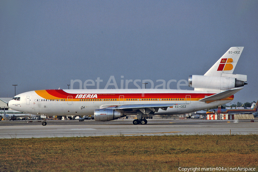 Iberia McDonnell Douglas DC-10-30 (EC-CEZ) | Photo 42192