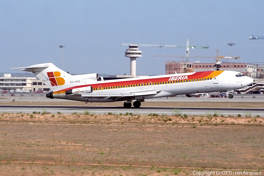 Iberia Boeing 727-256(Adv) (EC-CFE) | Photo 143841