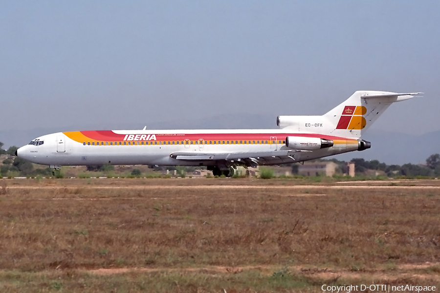 Iberia Boeing 727-256(Adv) (EC-CFK) | Photo 143607