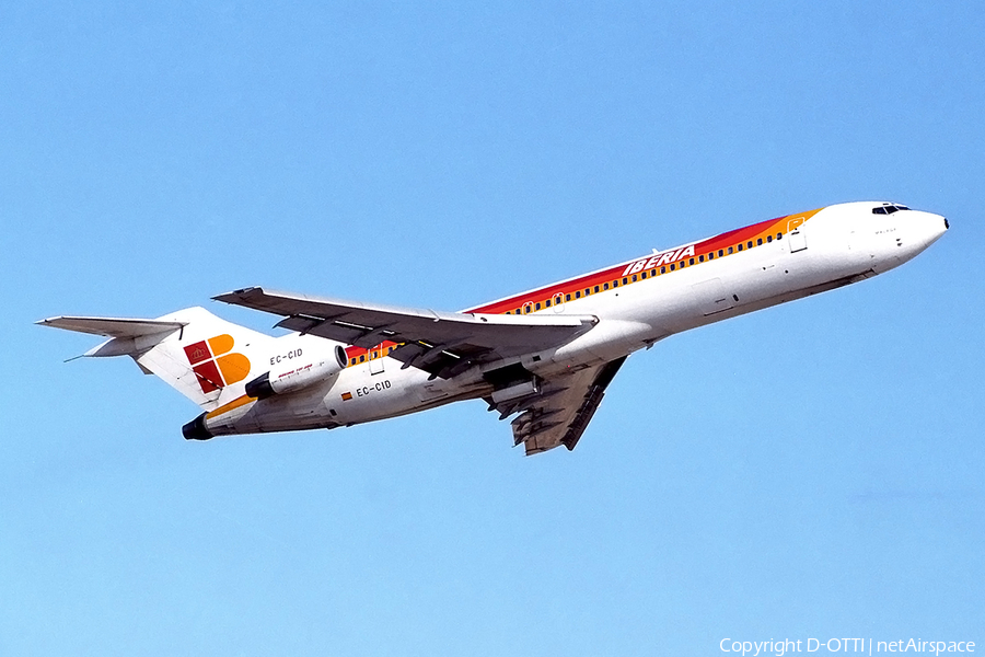 Iberia Boeing 727-256(Adv) (EC-CID) | Photo 143451