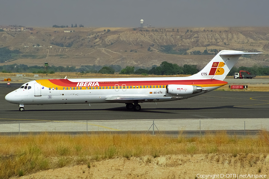 Iberia McDonnell Douglas DC-9-34(CF) (EC-CTS) | Photo 496427