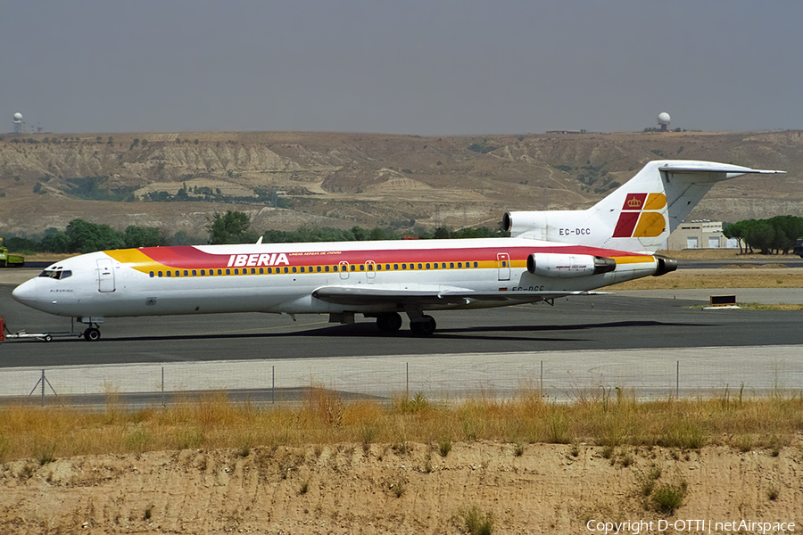 Iberia Boeing 727-256(Adv) (EC-DCC) | Photo 492879