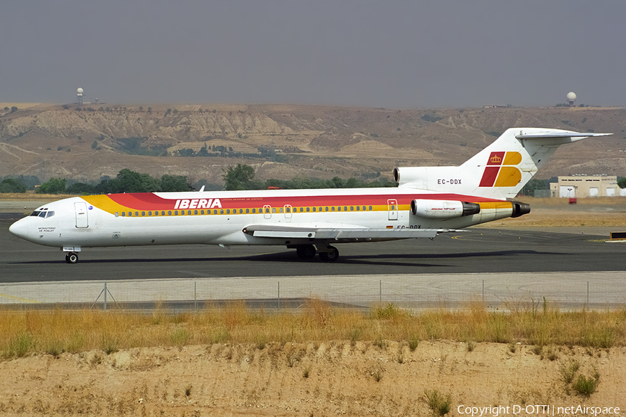 Iberia Boeing 727-256(Adv) (EC-DDX) | Photo 495352