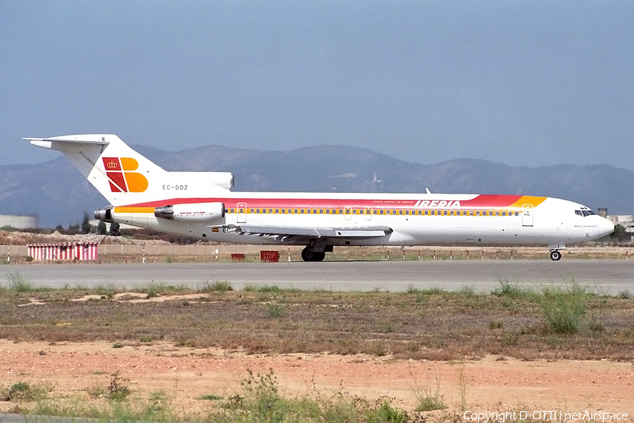 Iberia Boeing 727-256(Adv) (EC-DDZ) | Photo 143843