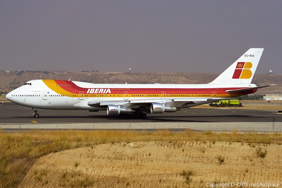 Iberia Boeing 747-256B (EC-DIA) | Photo 496431