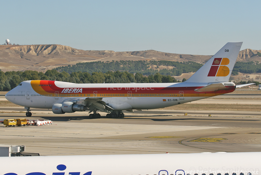 Iberia Boeing 747-256B (EC-DIB) | Photo 404424