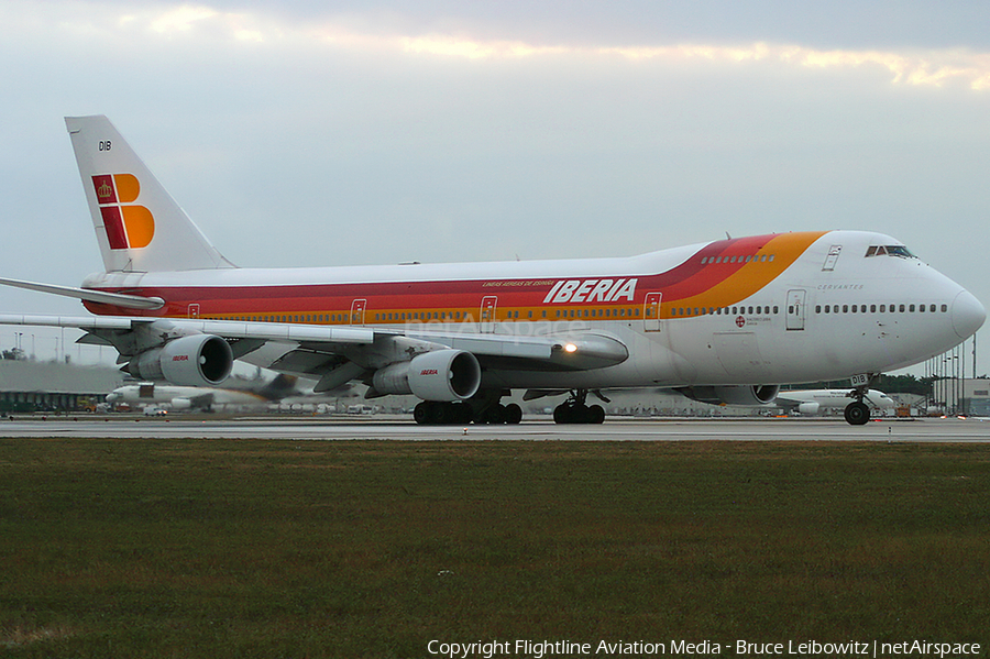 Iberia Boeing 747-256B (EC-DIB) | Photo 84435