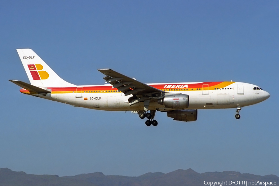Iberia Airbus A300B4-120 (EC-DLF) | Photo 372964