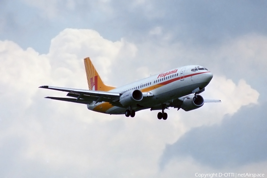 Hispania Lineas Aereas Boeing 737-3Y0 (EC-EBX) | Photo 205998