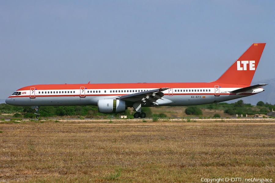 LTE International Airways Boeing 757-2G5 (EC-EFX) | Photo 147760
