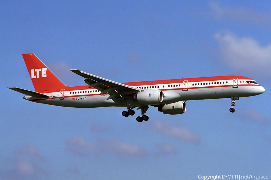 LTE International Airways Boeing 757-2G5 (EC-ENQ) | Photo 147446