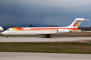 Iberia McDonnell Douglas MD-87 (EC-EXG) at  Geneva - International, Switzerland