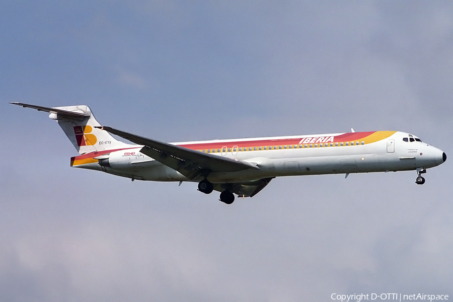 Iberia McDonnell Douglas MD-87 (EC-EYX) | Photo 179506