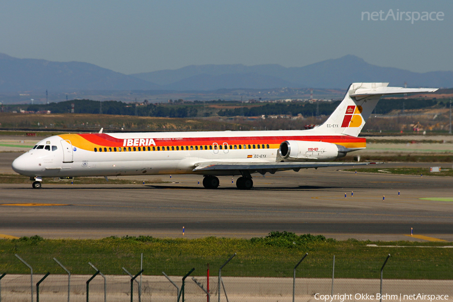 Iberia McDonnell Douglas MD-87 (EC-EYX) | Photo 44620