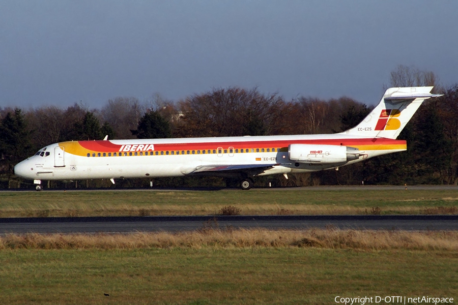 Iberia McDonnell Douglas MD-87 (EC-EZS) | Photo 286691