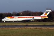 Iberia McDonnell Douglas MD-87 (EC-EZS) at  Hamburg - Fuhlsbuettel (Helmut Schmidt), Germany