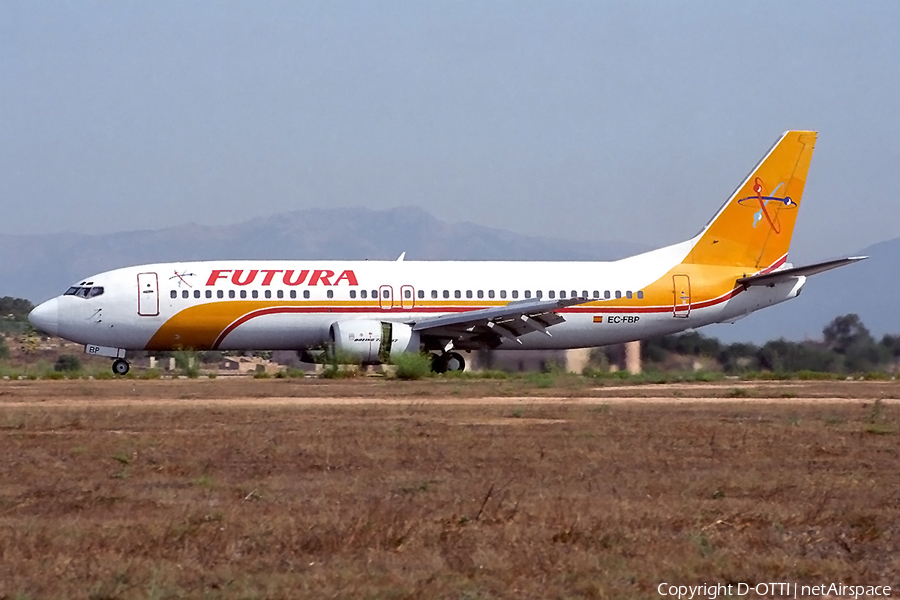 Futura International Airways Boeing 737-4Y0 (EC-FBP) | Photo 143609