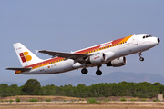 Iberia Airbus A320-211 (EC-FBQ) at  Palma De Mallorca - Son San Juan, Spain