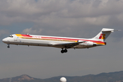 Iberia McDonnell Douglas MD-87 (EC-FFH) at  Barcelona - El Prat, Spain