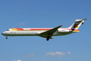 Iberia McDonnell Douglas MD-87 (EC-FFH) at  Hamburg - Fuhlsbuettel (Helmut Schmidt), Germany