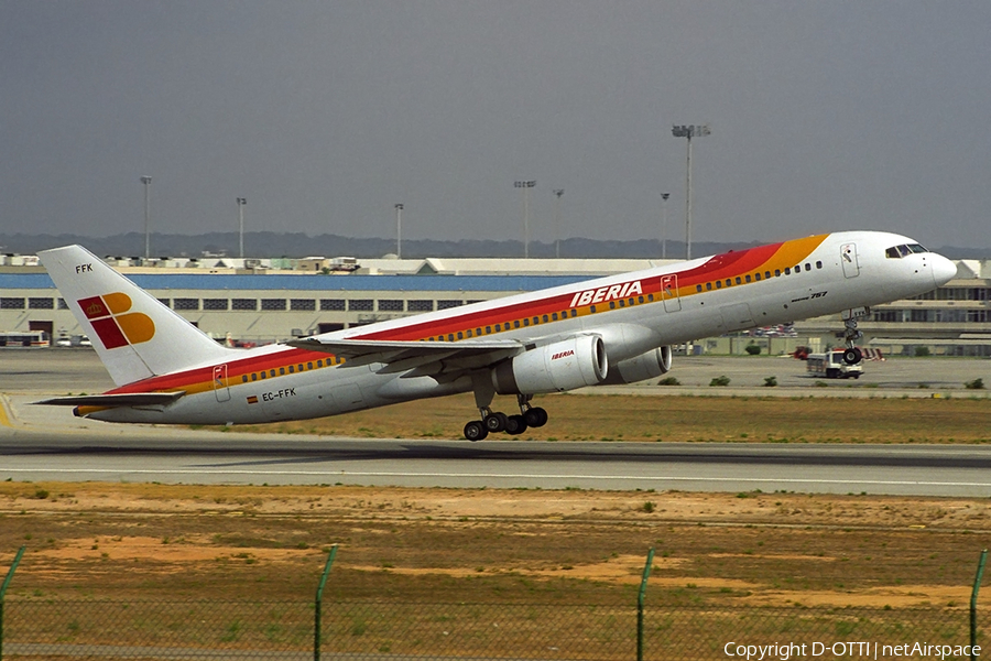 Iberia Boeing 757-236 (EC-FFK) | Photo 346333