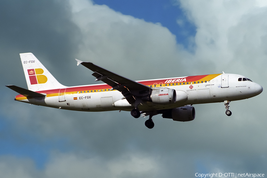 Iberia Airbus A320-211 (EC-FGV) | Photo 437525