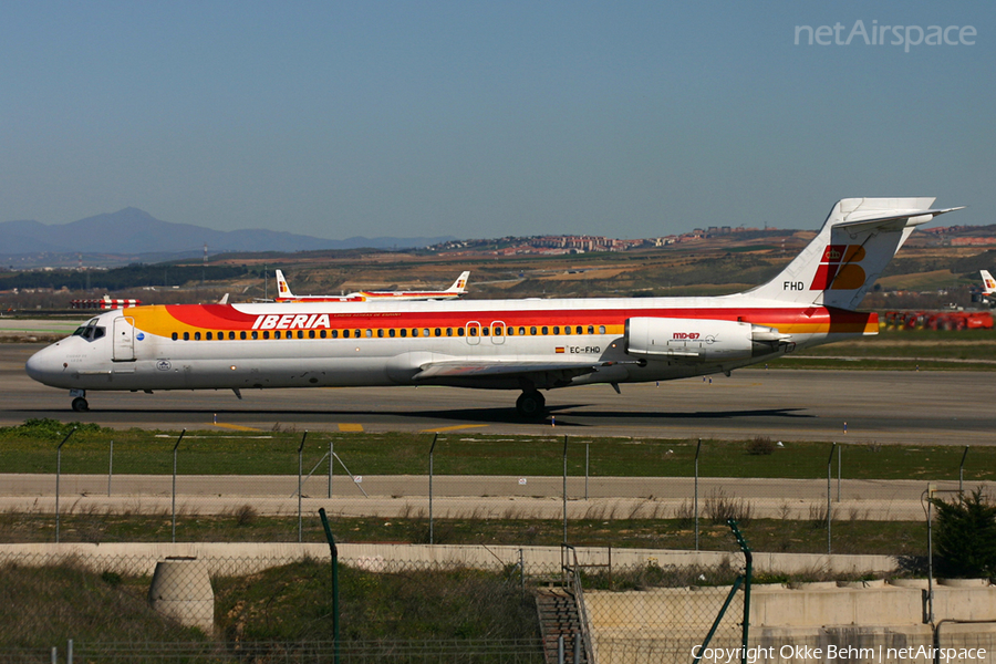 Iberia McDonnell Douglas MD-87 (EC-FHD) | Photo 44626