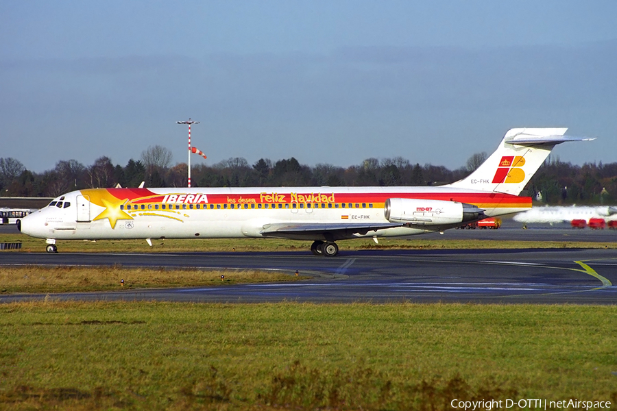 Iberia McDonnell Douglas MD-87 (EC-FHK) | Photo 372476