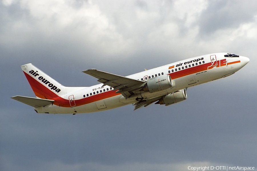 Air Europa Boeing 737-3Y0 (EC-FJZ) | Photo 347238