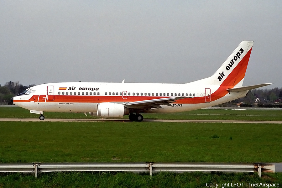 Air Europa Boeing 737-3L9 (EC-FKS) | Photo 141871