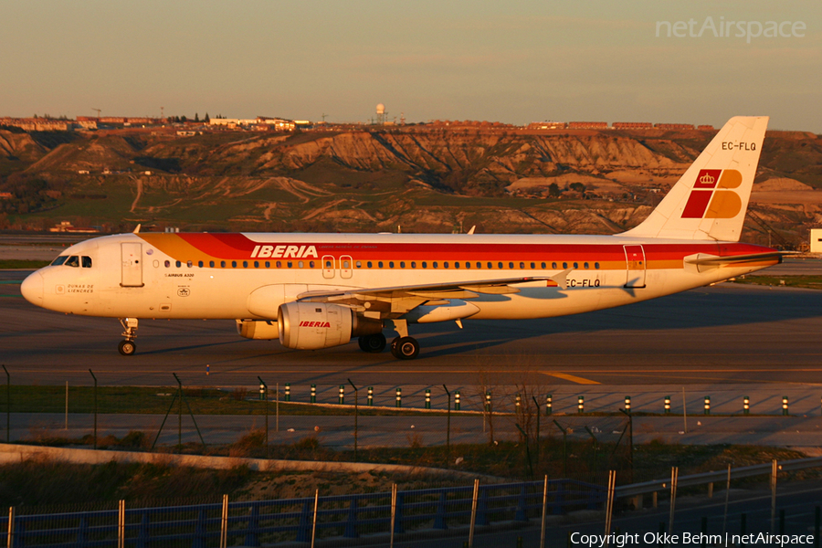 Iberia Airbus A320-211 (EC-FLQ) | Photo 44629