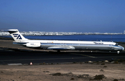 Iberia McDonnell Douglas MD-88 (EC-FOZ) at  Lanzarote - Arrecife, Spain