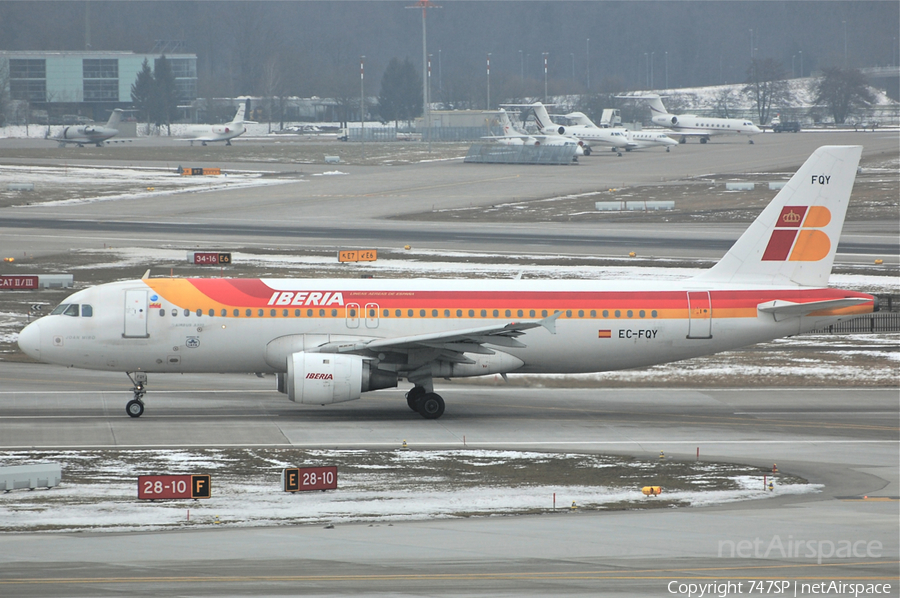 Iberia Airbus A320-211 (EC-FQY) | Photo 47247