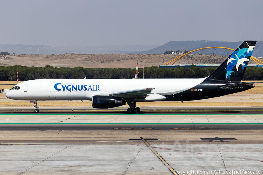 Cygnus Air Boeing 757-256(PCF) (EC-FTR) | Photo 454144