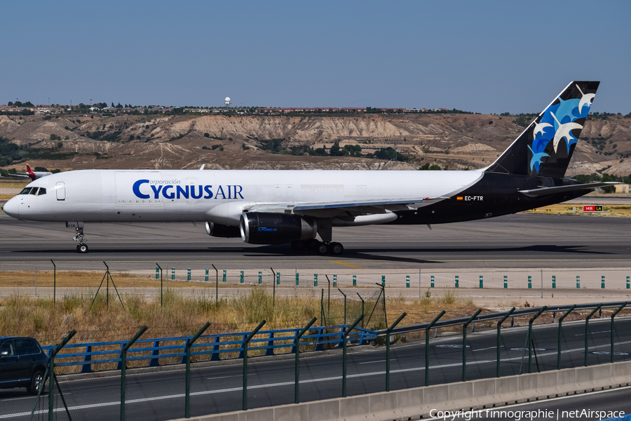 Cygnus Air Boeing 757-256(PCF) (EC-FTR) | Photo 455360
