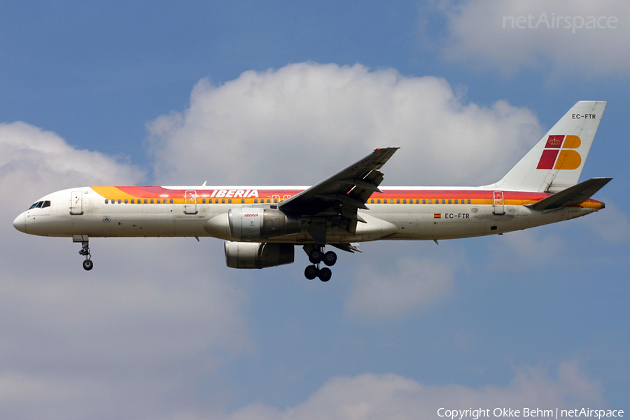 Iberia Boeing 757-256 (EC-FTR) | Photo 53324