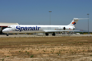 Spanair McDonnell Douglas MD-83 (EC-FTS) at  Faro - International, Portugal
