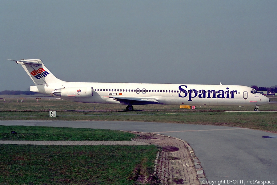 Spanair McDonnell Douglas MD-83 (EC-FTT) | Photo 141616